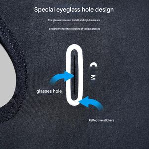 Sweat à capuche et masque facial intégral en nylon et élasthanne de haute qualité, style été, unisexe, pour les sports de plein air et les voyages - Product Image 2