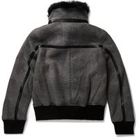 Veste en cuir d'agneau véritable pour homme OEM, modèle B3 Bomber, fourrure de renard, grande taille, respirante, coupe-vent, chauffante, fermeture éclair, hiver