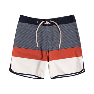 Pantalones cortos transpirables con logotipo personalizado para hombre, Shorts holgados de poliéster con estampado clásico para nadar - Product Image 4