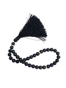 Negro oscuro 33 cuentas 8MM Tasbih oración islámica Dhikr musulmán tradicional estilo turco, calidad superior, venta al por mayor disponible - Product Image 5