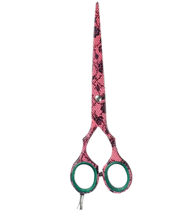 Ciseaux de coupe de cheveux de barbier en acier inoxydable de 5.5 pouces sur mesure ciseaux de coupe de cheveux de beauté - Product Image 6