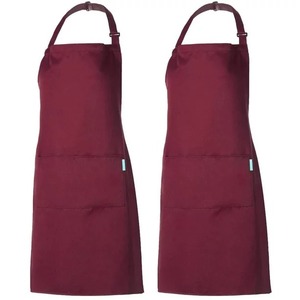 Canvas Cooking <b>Apron</b> Custom Catering Overalls Stain-resistant Advertisement <b>Apron</b> - Product Image 1