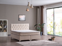 Lit King Size simple et Double, tissu de rangement de styliste, hôtel moderne, lit King-Size complet, pas cher