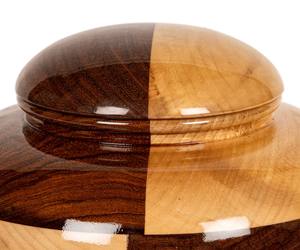 Urna de madera hecha a mano para cremación, recuerdo conmemorativo, urna de madera de abedul de estilo Vintage, cremación personalizada para mascotas hecha a mano - Product Image 3