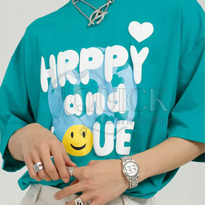 Servicio OEM Camisetas de Verano para Mujer con Estampado Puff Ecológico - Diseño de Logotipo Personalizado y Tallas - Product Image 5