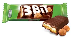 Barre de chocolat au lait et gaufrette 3 Bit en vente chez AW wholesales - Product Image 5