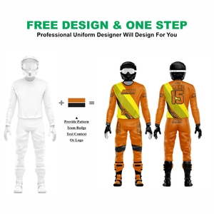 Meilleure qualité élégante DTF impression par transfert de chaleur Dirt Bike tout-terrain ATV VTT et Motocross tissu extensible vêtements de course - Product Image 2