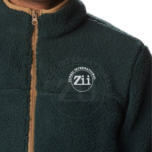 Veste d'hiver en polaire à prix avantageux, best-seller, respirante, coupe-vent, col montant, logo sur le devant, écologique, fermeture éclair intégrale - Product Image 5