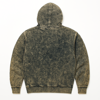 Sweats à capuche décontractés couleur unie effet délavé – Nouveau style – Qualité professionnelle