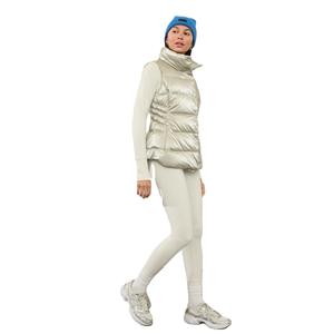 <b>Women's</b> Custom Thick Warm Plus Size Lightweight Waterproof Puffer <b>Vests</b> Glossy Woolen Multi-Color Breathable Heated Outer Wear - Product Image 5