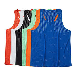 Camiseta de Fútbol Americano Personalizada al por Mayor con Logotipo, 100% Poliéster, Malla Antibacteriana, Cuello Redondo, Top de Entrenamiento de Secado Rápido y Transpirable - Product Image 2