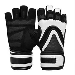 <b>Weight</b> Lifting Gym Workout Gloves with <b>Wrist</b> Wrap Support for Men Women Full Palm Workout Gym Gloves - Product Image 4
