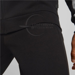 Nouveaux survêtements d'hiver à la mode avec fermeture éclair motif solide Design vêtements grande taille les plus chauds Logo personnalisable - Product Image 6
