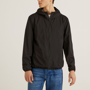 แจ็กเก็ตบอมเบอร์สำหรับผู้ชายเสื้อกันลมผ้าแคนวาสสไตล์ฮิปฮอป - Product Image 4