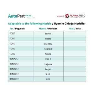 Clip de fixation pour tapis de sol et capot pour Ford Renault - 1 pièce - Product Image 4