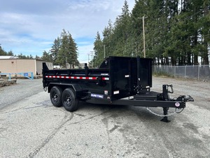 Quality 7x12 Heavy Duty Hydraulic Tilt <b>Farm</b> Trailer Clean New Dump Trailer with High Quality Hydraulics For Tractor - Product Image 6