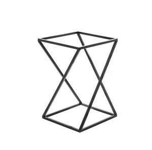 Mayorista Hierro Metal Pantalla redonda Alimentos Riser Stand Negro Acabado Riser para el hogar y el restaurante Presentación de alimentos - Product Image 6