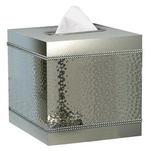 Boîte à mouchoirs de style classique en métal argenté de qualité supérieure, best-seller, taille personnalisable, élégante pour la maison, les hôtels, les restaurants - Product Image 6