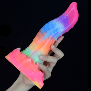YOCY Snake Dark Glow <span class=keywords><strong>Dildo</strong></span> Weibliche Masturbation Orgasmus Sexspielzeug Pellet Anal Plugs Leuchten Masturbation Silikon massage gerät - Product Image 4