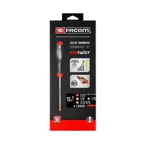 Jeu de tournevis Protwist Facom 12 pièces avec 2 supports - Product Image 1