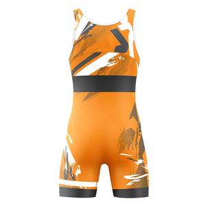 Faible MOQ, maillots de lutte personnalisés pour hommes, nouveau design, fabriqués au Pakistan - Product Image 4