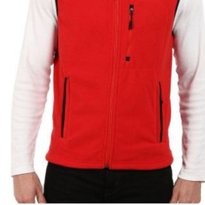 Vestes en polaire pour hommes en coton polyester teinté dans la couleur unie, vêtements d'extérieur confortables et chauds pour l'automne et l'hiver - Product Image 3