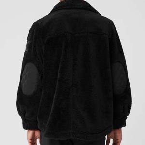 <b>Mens</b> <b>Sherpa</b> <b>Fleece</b> Jacket - Warm and Cozy Full-Zip Jacket with Soft <b>Fleece</b> Lining, Perfect for Winter, Outdoor Adventures - Product Image 6