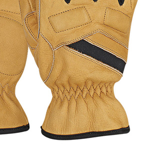 Gants d'hiver en cuir de haute qualité personnalisés OEM pour femmes Doublure en laine du Pakistan Gants d'extérieur coupe-vent chauds de sport à la mode - Product Image 5