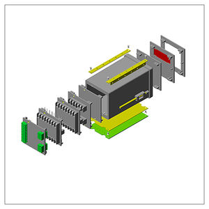GAURANG-Cajas de control eléctricas con clasificación IP65, cajas de panel DIN de 96x96x150, color negro, gris oscuro, cajas de instrumentos electrónicos - Product Image 6