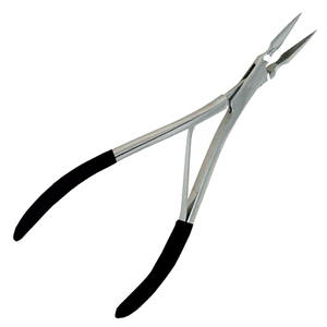 Pince à éclats à poignée enduite noire Double ressort en acier inoxydable Virtus Splinter Forceps Box Joint - Product Image 1