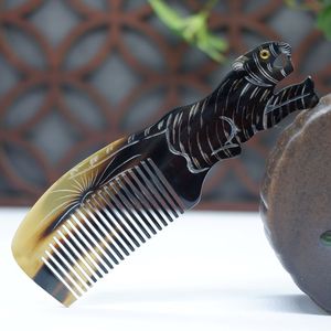 GUIDE Buffalo Horn Comb for Hair Horn Comb Hair Extension Color Full Natural Horn for Hair With Best Quality in Vietnam - Product Image 2