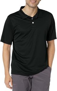 Sport <b>Mens</b> <b>Black</b> <b>Polo</b> T <b>Shirt</b> <b>Mens</b> Cool DRI Moisture Wicking Performance <b>Polo</b> <b>Shirt</b> Jersey Knit Performance <b>Shirt</b> - Product Image 5