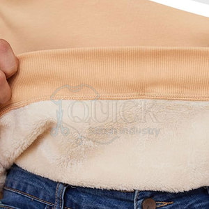 Design chaud hiver décontracté Sherpa polaire sweat-shirt coton mélangé tissu durable et élégant respirant et écologique hommes - Product Image 6