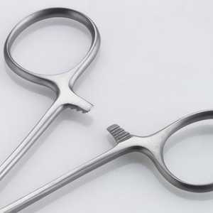 Pinzas para mosquitos con mango de bloqueo de 5 \ ", abrazaderas quirúrgicas de acero inoxidable multicolor, soporte de aguja ajustable, seguridad Mol - Product Image 3