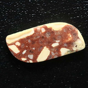 Superbe pierre gemme de jaspe Mookaite Brecciated pour la fabrication de bijoux, cabochon de jaspe Mookaite Brecciated - Product Image 1