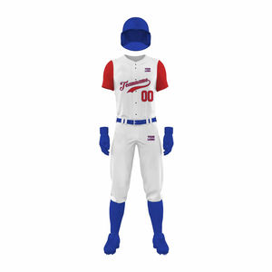 Uniforme de béisbol de ropa de equipo Uniforme de béisbol hecho en Pakistán transpirable de la mejor calidad Tamaño adulto - Product Image 5
