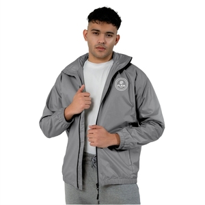 Chaqueta Cortavientos Impermeable y Transpirable con Capucha Plegable para Hombre, con Cremallera, para Correr y Lluvia - Product Image 2