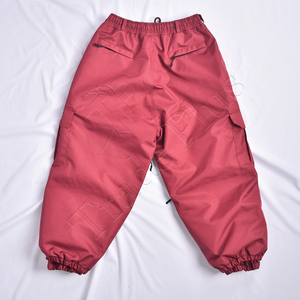 Pantalones de Esquí Holgados, Impermeables, Resistentes al Viento, Estampados, Talla Grande, Estilo Vintage, 100% Poliéster - Product Image 2