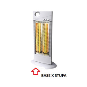 Base X Stufa a Carbone 1000W Art. Nsb-C31 - Product Image 1