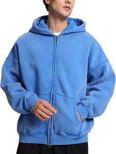 Sudadera con Capucha Extra Grande de Mezcla de Algodón Hecha en Fábrica para Hombres, Mujeres y Parejas, Súper Suave y Gruesa - Product Image 3