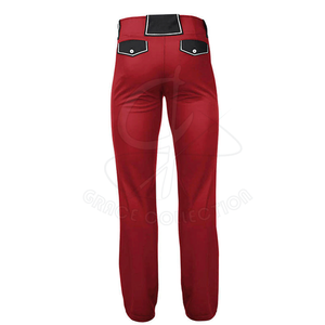 Conjunto de Jersey de béisbol ajustado personalizado, uniforme transpirable para equipos de viaje o clubes con mangas y cintura - Product Image 6