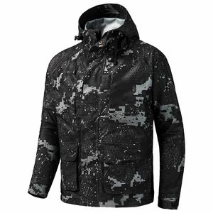 Veste de chasse pour homme de haute qualité, coupe-vent, imperméable, respirante, antibactérienne, évacuant l'humidité, softshell, vêtements personnalisés - Product Image 3