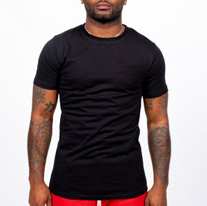 Wholesale Custom <b>White</b> T-Shirt Plus Size Cotton Round Neck Breathable with Silk Printing Formal Design Suppliers - Product Image 5