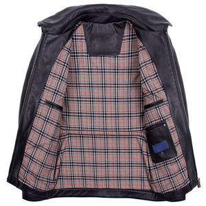 Chaqueta de Cuero de Alta Calidad, Nueva Colección de Invierno, Logotipo Personalizado, MOQ Bajo, Fabricada con Cuero Puro de Primera Calidad - Product Image 5