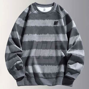 Sweatshirts classiques pour hommes Vêtements de sport respirants légers mélangés en coton pour l'extérieur et le fitness - Product Image 1