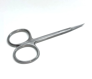 Ciseaux de beauté multi-usages Cuticules Ongles Faux cils Kit de toilettage pour les sourcils Cils en acier inoxydable Logo Emballage écologique - Product Image 1