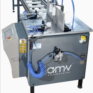 Industrial fully automatic aluminium profile cutting machine single head with dro unit for doors <b>windows</b> fabrication industry - Product Image 1