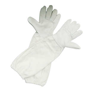 Fabricante de Pakistán, guantes de apicultura de alta calidad, a prueba de picaduras, nuevo diseño, guantes de apicultura de cuero de cabra - Product Image 5