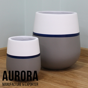 Fibercement <b>Plant</b> <b>Pots</b> Manufacturer MOQ-Friendly, Lightweight Cement Look Planters for Retail, Projects, and Designers - Product Image 3