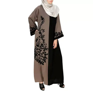 Nouvelle vente en gros de hijab musulman pour femmes grande taille, couleur unie, décontracté, design pakistanais 2026, abaya de qualité supérieure, service OEM - Product Image 2